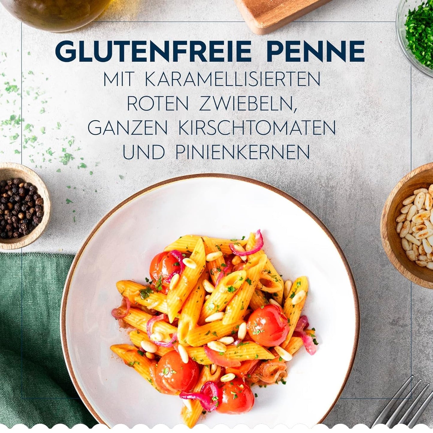 Barilla Penne Rigate bezlepkové těstoviny z lahodné kukuřice a rýže - ideální pro lidi s celiakií nebo intolerancí lepku (14 x 400 g)