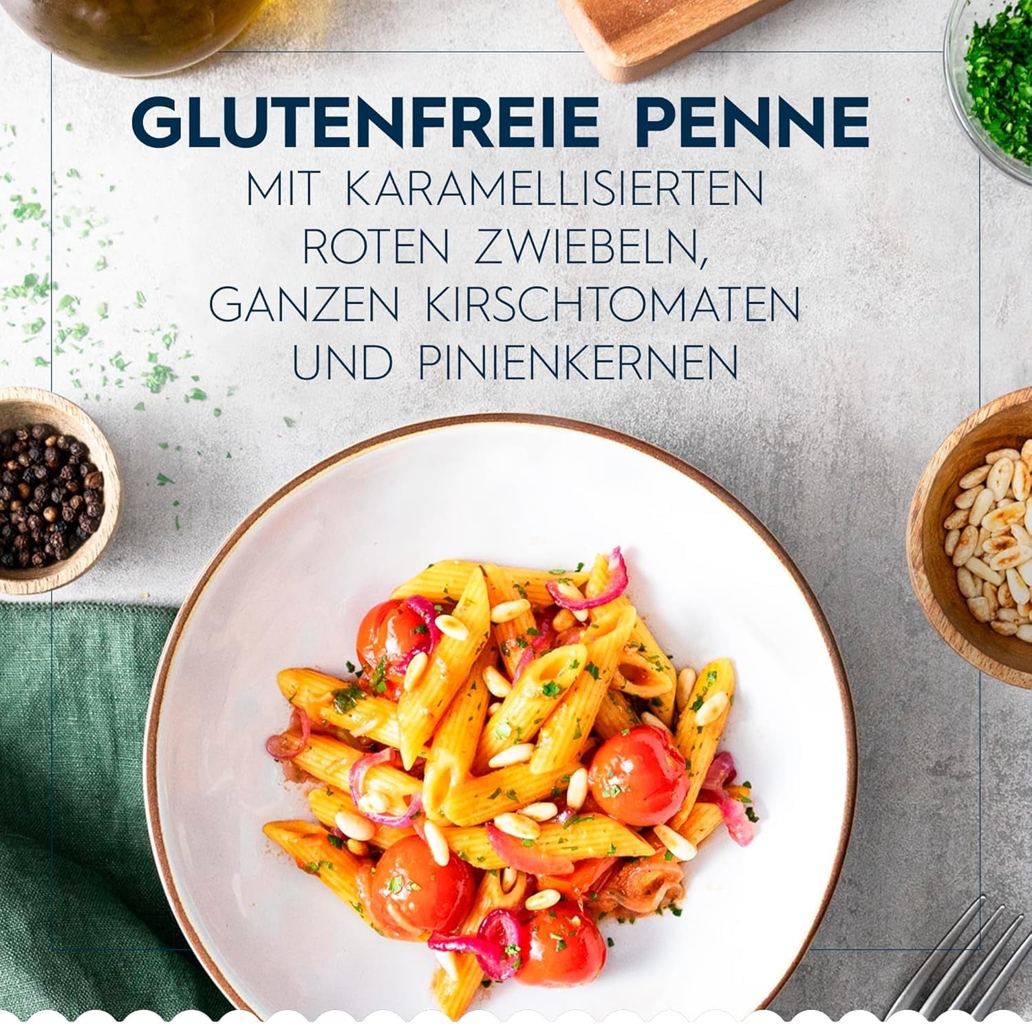 Barilla Penne Rigate bezlepkové těstoviny z lahodné kukuřice a rýže - ideální pro lidi s celiakií nebo intolerancí lepku (14 x 400 g)