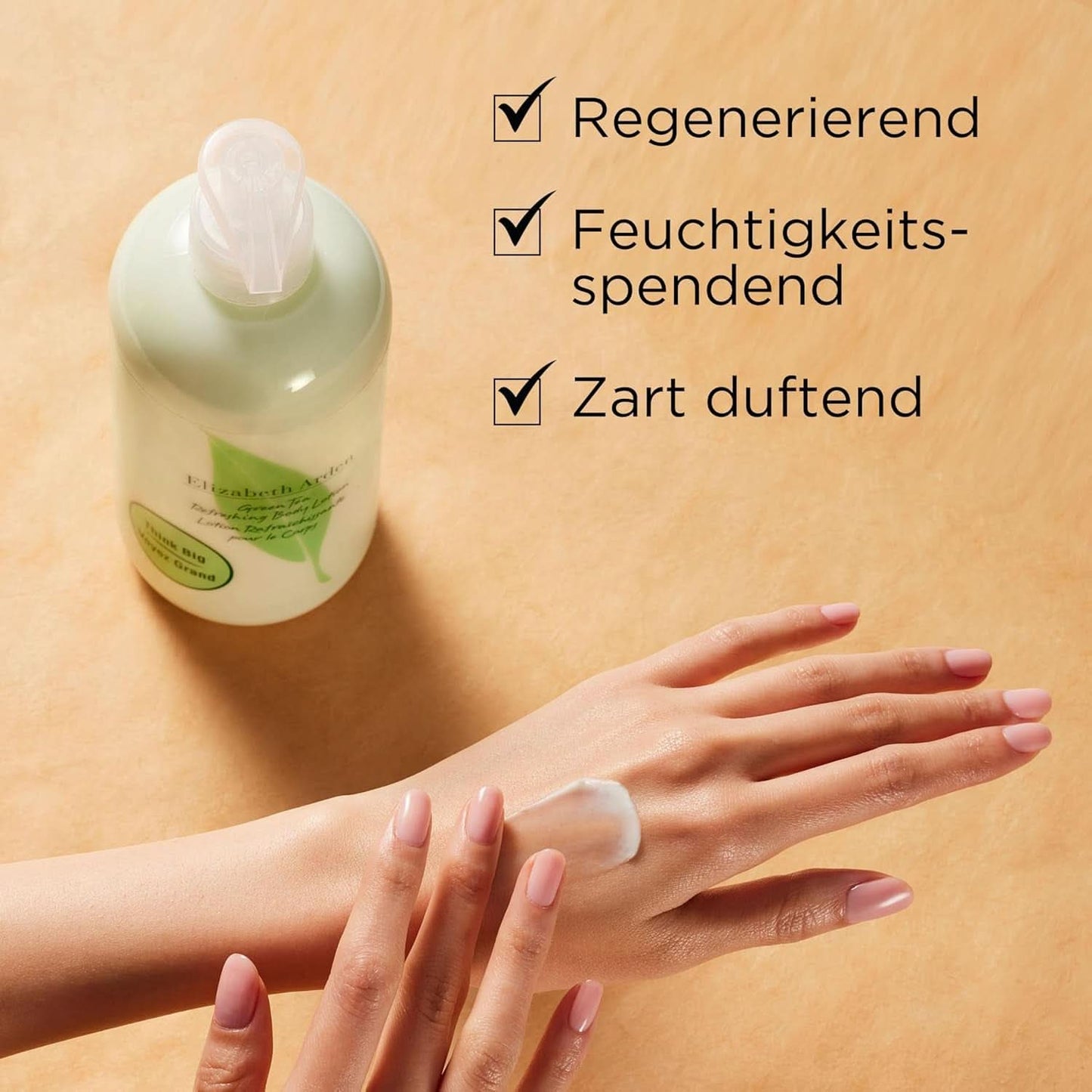 Elizabeth Arden - osvěžující tělové mléko s vůní extraktu ze zeleného čaje, 500 ml Sprcha a koupel Naty Shop