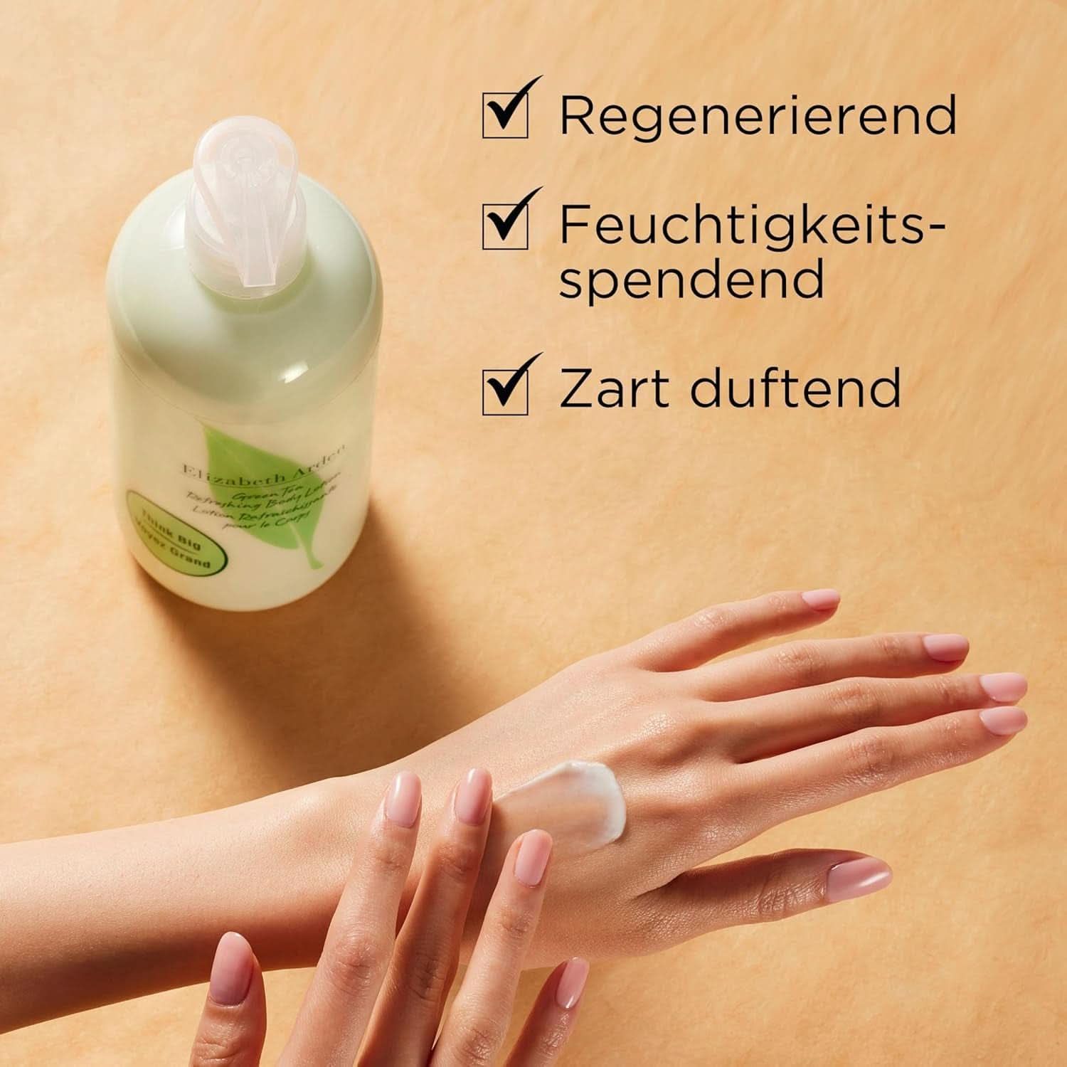 Elizabeth Arden - osvěžující tělové mléko s vůní extraktu ze zeleného čaje, 500 ml Sprcha a koupel Naty Shop