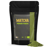 Cupplement Matcha 90 gramů bio - Nejkvalitnější práškový zelený čaj - Bez bambusové metly a drátu - Kuchařství - Sada pro začátečníky - Latte - Šlehačka - Japonsko - Prášek - Čaj - Drát - Sáček - Smoothie