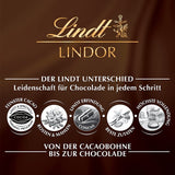 Lindor čokoládové kuličky 70% extra tmavé kakao | 137g sáček | Přibl. 10 kuliček jemné hořké čokolády s náplní rozplývající se v ústech | Čokoládový dárek | Čokoládový dárek