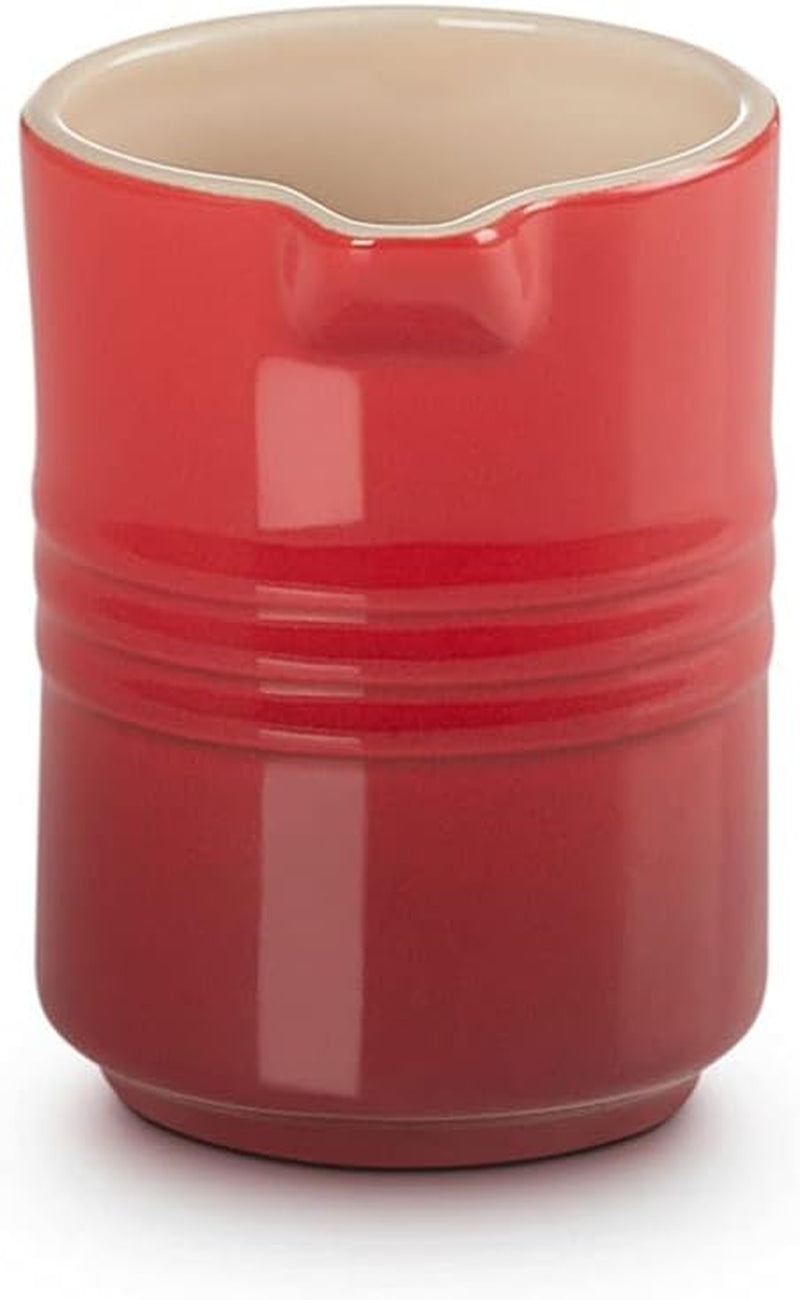 Kameninový hrnek na mléko Le Creuset, 150 ml, třešňová červená, 91051700060099