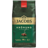 Jacobs Krönung smetana, celozrnná káva, balení 4 ks (4 x 1000 g)