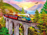 Ravensburger Puzzle 12000795 - Podzimní cesta vlakem - 1500 dílkové puzzle pro dospělé a děti ve věku 14+, Puzzle Naty Shop Výchozí název