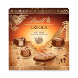 Lindt Čokoláda | Krabička na kreolské pralinky | 165 g | 15 pralinek ve 4 lahodných variantách vyrobených ze 100% jemného kakaa, bez alkoholu | Čokoládová dárková sada
