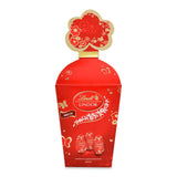 Velikonoční směs Lindt Čokoláda LINDOR | Krabice 144g | Vajíčka LINDOR, která se rozplývají v ústech ve třech variantách: Mléčná čokoláda, Hořká čokoláda, Lískový ořech | Velikonoční čokoláda | Čokoládový dárek | 1 balení