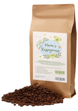 Mama's Coffee Pleasure®binky - zrnka espressa bez kofeinu Cremoso - přírodní bezkofeinace CO² - jemně pražené v Itálii - ideální během a po těhotenství
