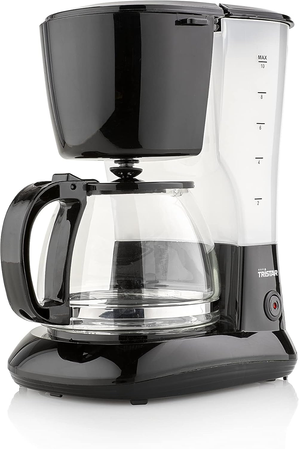 Kávovar Tristar 1,25 l – na 10–12 šálků, vhodný i pro kempování, CM-1245, černý