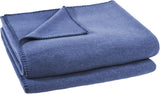 Zoeppritz Decke in Der Farbe: Rot, Aus 65% Polyester, 35% Viskóza Hergestellt, Gre¶ÃŸe: 160X200 Cm, 103291-235-160X200
