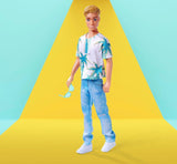 SIMBA 105733729 Panenka Steffi Love Kevin Play má na sobě top s potiskem na dlani a cool džíny včetně slunečních brýlí 30 cm 3 roky staré panenky Naty Shop