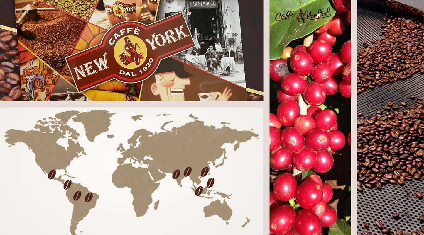 Kávová zrna New York Caffe EXTRA 500g
