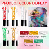 5 barev Dětská Dočasná barva na vlasy Smývatelná barevná řasenka Hair Chalk Salon Hair Dye Shop Naty Shop
