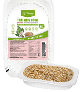 Elf-Family Konjak Reis Thai Brauner Shirataki Bowl -[Diätbox für 1 Wo.] - Instantní Jasmin Reis - Fertiggerichte für Mikrowelle - Natürlich Superfoods Mikronährstoffe - Vegan/Low Carb/Fettfrei- 6er Box
