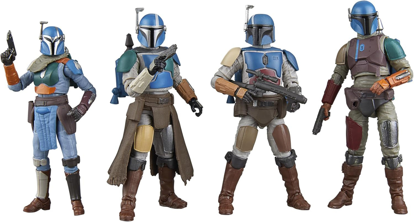 Star Wars Vintage kolekce Mandalorian Shriek-Hawk 4-balení Mandalorianské měřítko 9,5 cm Akční figurky Naty Shop Výchozí název