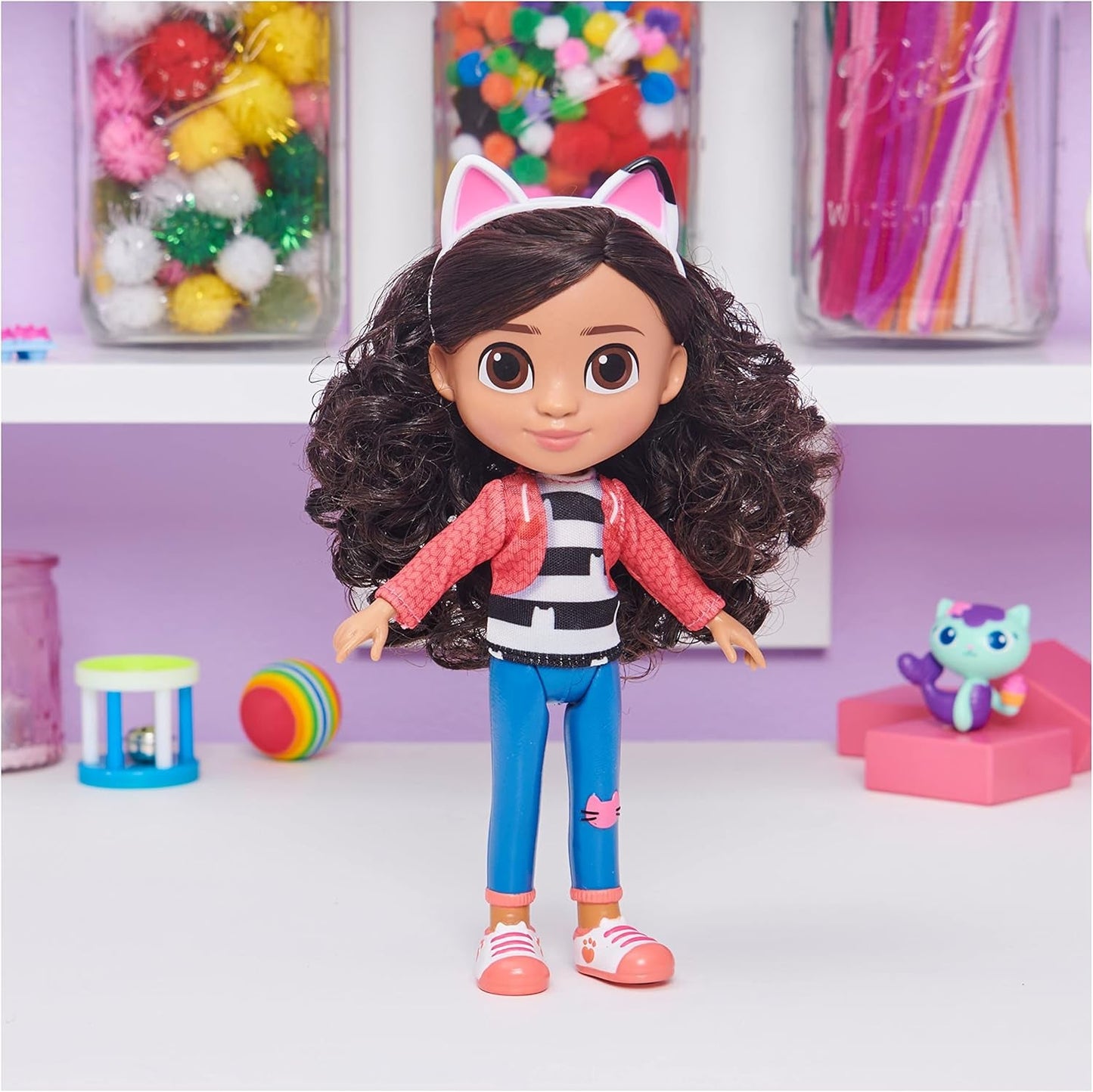 DOMEČEK PRO PANENKY GABBY'S DREAMWORKS - 20 cm panenka Gabby Girl, vhodné od 3 let