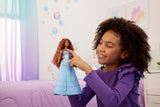 Panenka Mattel Disney princezna Ariel, inspirovaná filmem Malá mořská víla, Transformace: Hračka mořského muže, Mobil, Dárky Disney, 3 roky staré hračky, HLX13 Naty Shop Dolls