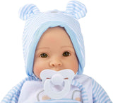 Small Foot Lukas Doll, včetně odnímatelného oblečení, dudlíku a měkké přikrývky, hraní rolí, 11238