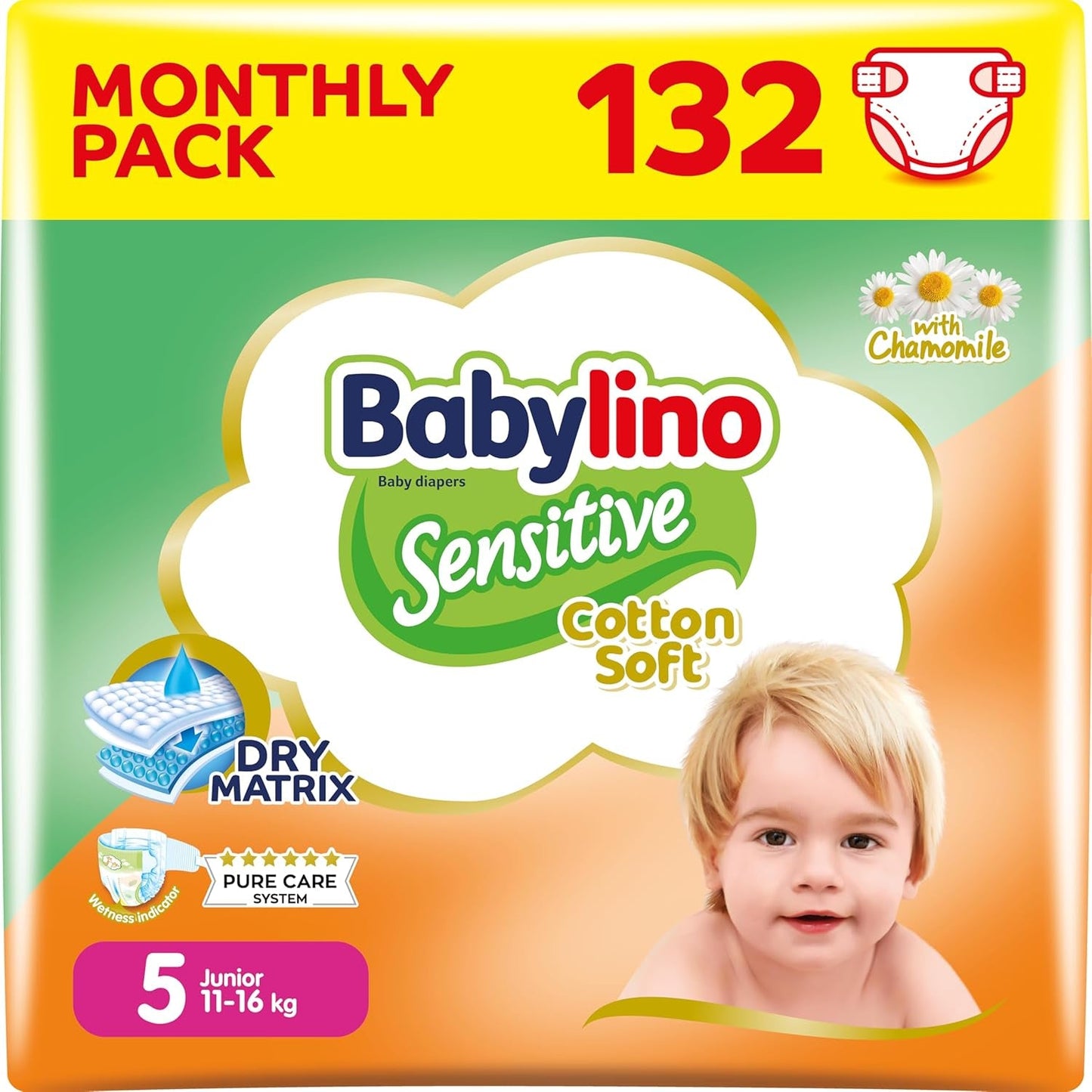 Citlivé dětské plenky, velikost 1, novorozenecké (2-5 kg), 26 kusů