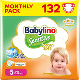 Pleny pro citlivá miminka, velikost 6, extra velké (13-18 kg), 114 plen