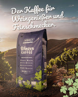 Blank Roast - BIO Winzer Kaffee 1000g - schonend mit Pfälzer Rebholz geröstet - ganze Kaffee-Bohnen aus Peru - 100% Arabica Röstung - schokoladig & nutsig - säurearm