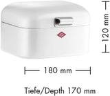 Wesco 235 001 Mini Grandy košík na chléb 17 x 18 x 12 cm (D/Š/V) růžový, nerez Dózy na potraviny Naty Shop