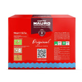 Caffè Mauro Torrefazione Kaffee Kompostierbare Pods, Recyclebare Verpackung, Original Mischung - 100 stück - Intensität 10/10 - Kompatibilní s ESE System Papier Pads 44 mm