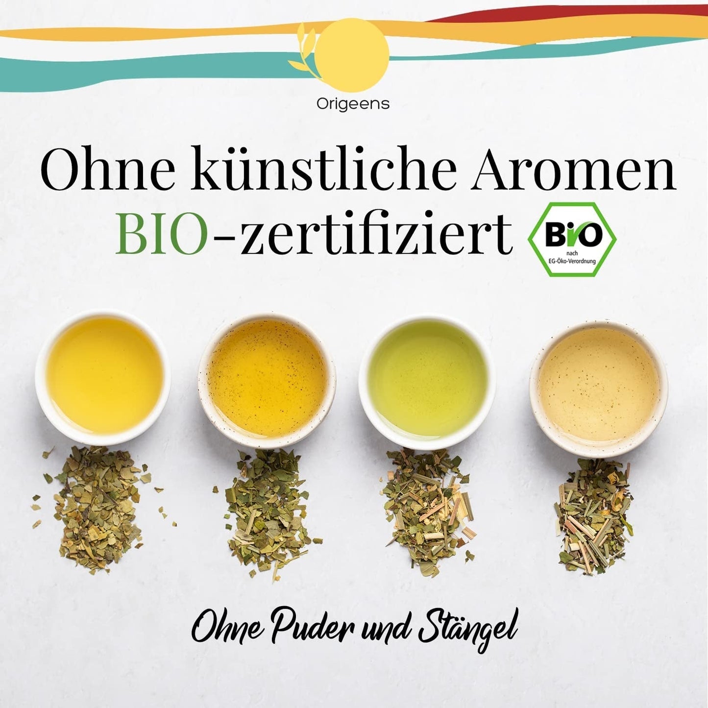 ORIGEENS BIO MATE ČAJOVÁ DÁRKOVÁ SADA X4 I Yerba Mate Bio 4X80G I Yerba Mate čajová sada, tip na dárek