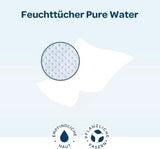 BIOLANE - Baby-Feuchttücher Mit 99,9% Wasser - Čistá voda - Packung Mit 12 X 48 (576 Feuchttücher) - Für Empfindliche Haut - Ab Der Geburt - Duftfrei - Wechseln Und Reinigungspflege Naty Shop