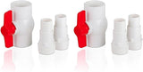 Gre AR512 - On/off ventil se 2 adaptéry pro hadice Ø38 a Ø32 mm