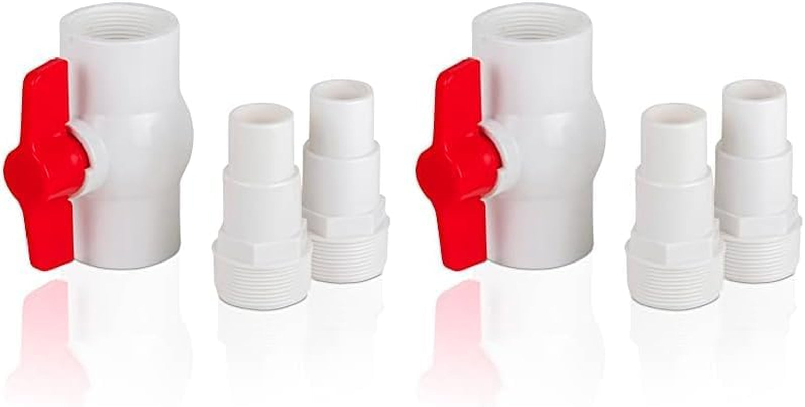 Gre AR512 - On/off ventil se 2 adaptéry pro hadice Ø38 a Ø32 mm