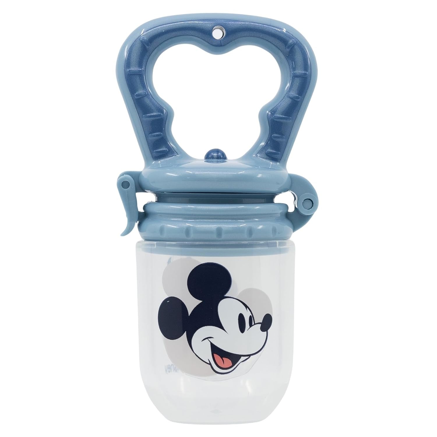 Tataway Disney Mickey Mouse dětský ovocný dudlík vyrobený z plastu bez BPA s funkcí škrcení, omyvatelný a opakovaně použitelný
