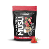 Layenberger 3K High Protein Müsli, 50% Eiweiß a 18% Kohlenhydrate - Jedno balení (1X 390 G) - Schoko-Nuss Cereale Naty Shop 360 G (1Er Pack) Směs Rote Beeren Mix