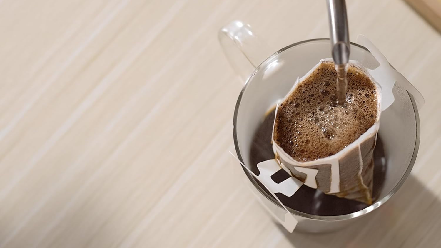 Japan Craftsman Coffee Jednorázová filtrační káva Brazil Vietnam Light Blend 16 sáčků.