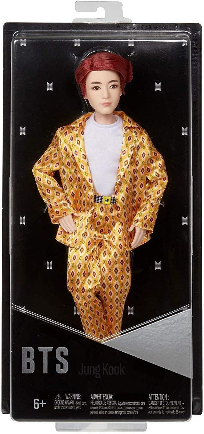 Mattel GKC87 BTS Idol Jungkook panenka, sběratelská hračka K-Pop Merch