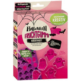 HEITMANN KREATIV - Sada kreativních halloweenských ovocných žvýkaček - rostlinná prášková barviva - růžová - DIY ovocné žvýkačky ve tvaru ducha s příchutí maliny