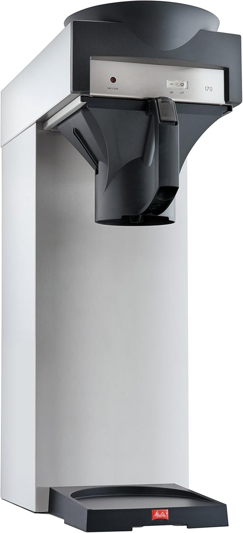 Profesionální kávovar na espresso s filtrem 170 MT, izolovaná karafa na uskladnění