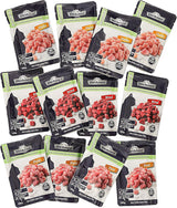 Dehner Premium Katzenfutter Sensitive Multipack, Nassfutter, für ernährungsensible Katzen, je 4 x Huhn / Rind / Pute, 12 x 100 g sáček (1,2 kg)