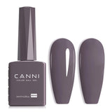 CANNI gel lak na nehty, semipermanentní, tmavě fialový, lak na nehty, UV gel, soak off, manikúra