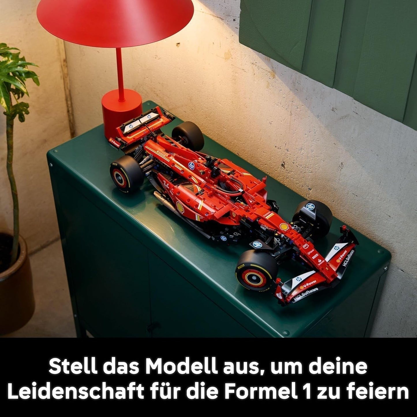 LEGO Technic Ferrari SF-24 F1 závodní auto - Model auta pro dospělé - Sběratelská sada Formule 1 - Motor V6, převodovka, řízení a DRS v měřítku 1:8 - Dárek pro fanoušky motoristického sportu a závodních aut 42207 Stavebnice Beuche den LEGO-Store