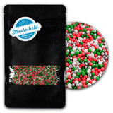 Sprinkle Hero Nonpareille Twinkle Christmas, 40 gramů Sprinkles Naty Shop