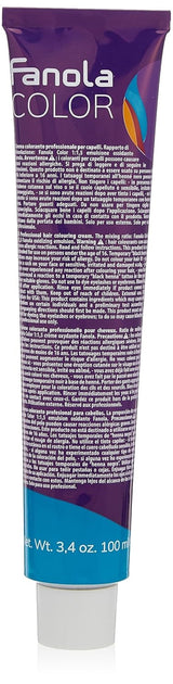 Fanola crema colore Barvicí krém 7.0 Blond, 100 ml Barva na vlasy Naty Shop 8.44 Světlá blond živá měděná