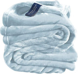 Pohodlná deka, polyester, modrá, 150 X 200 Cm Postele a přikrývky De Witte Lietaer Ice Bleu 150 X 200 Cm