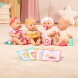 Panenka Baby Sweetheart – Před spaním – 31 cm – Měkké tělíčko – Doplněk k dudlíku – Předstíraná hra – Hračka pro 3 roky a více