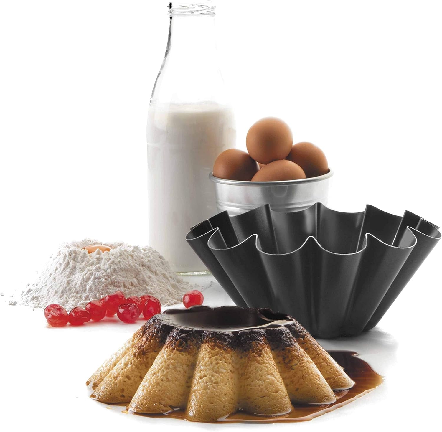 FORMA BRIOCHE, hliník, 10 cm Formy a plechy na pečení Naty Shop