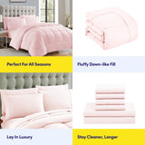 Kolekce Sweet Home All Seasons Alternativní přikrývka, Teplá, Luxusní, Plyšová, Loft, Mikrovlákno, Výplň, Povlečení, Plná, Světle červená King Naty Shop Přikrývky a přikrývky