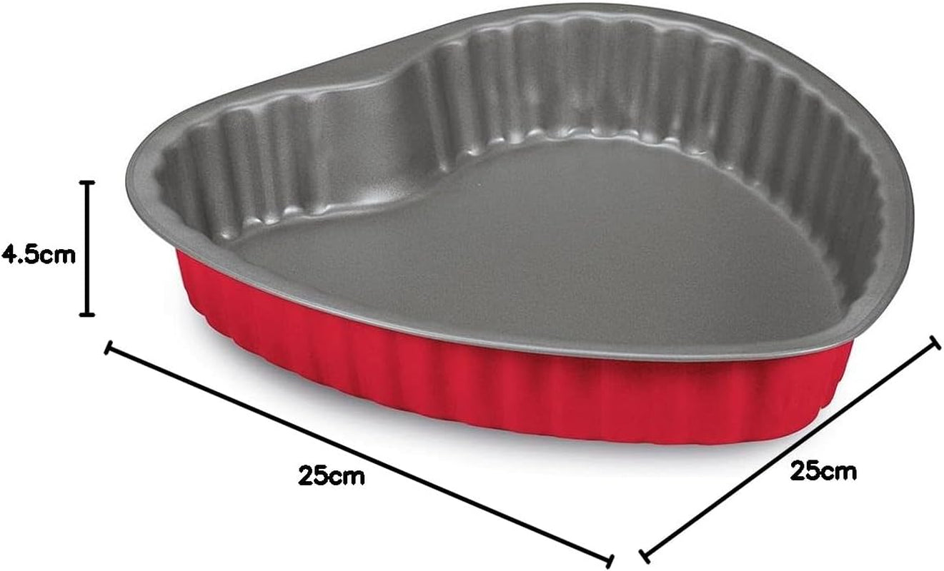 508000000hgnam Rossana 2.0, tvar srdce 25 cm, ocel s nedostatečným povlakem, Formy a plechy na pečení Naty Shop
