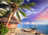 Trefl - Ostrov Bora-Bora - 500dílné puzzle - Diy Holiday View Puzzle Kreativní zábava Zábavné klasické puzzle pro dospělé a děti Puzzle pro 10+ Naty Shop