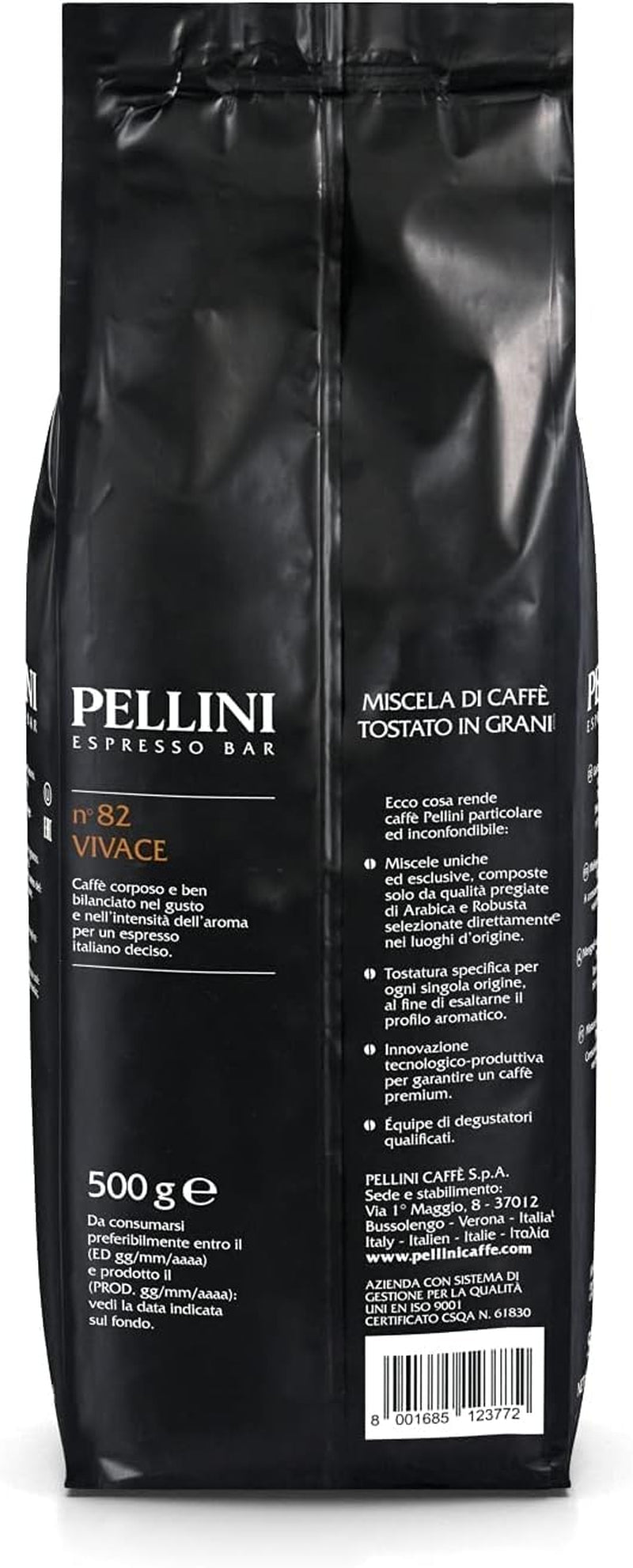 pellini č. 82 Vivace Coffee Beans 500 g