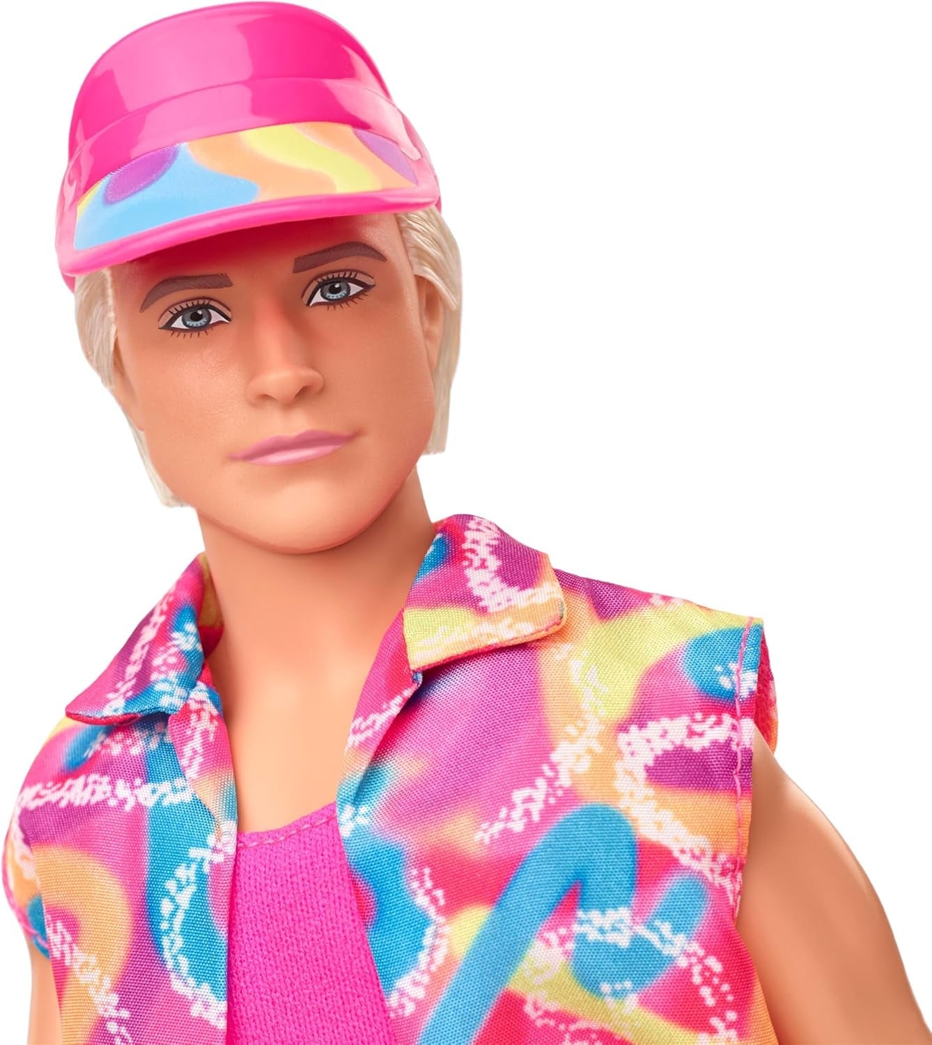 Filmová sběratelská panenka Barbie Ken s oblečením v retro stylu a kolečkovými bruslemi, JBJ51, [vícebarevné]
